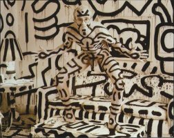 4. 1986 Keith Haring (Annie Leibovitz).jpg