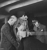 boxer, Marcel Cerdan weighs in, 1946  (2).jpg