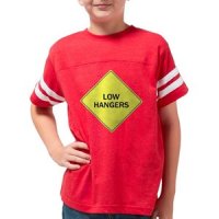 low_hangers_warning_blk_T_Youth_Football_Shirt_300x300.jpg